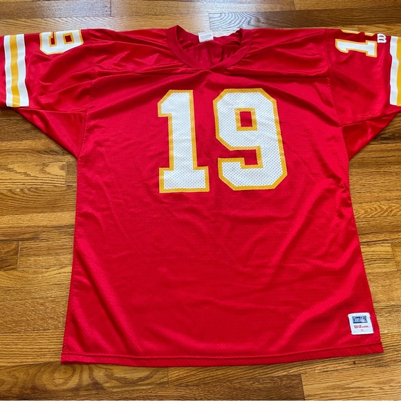 Shirts 8s Joe Montana Kansas City Chiefs Wilson Jersey Vintage Rare